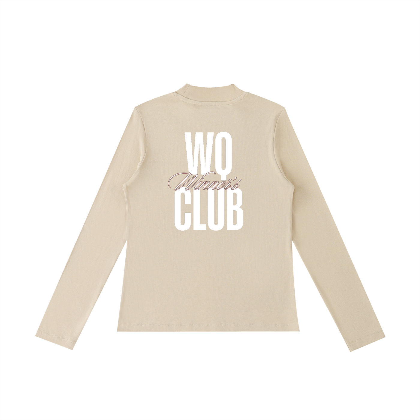 Women’s Skinny-Fit Long Sleeve Turtleneck Crop Top – Stretch Casual Essential