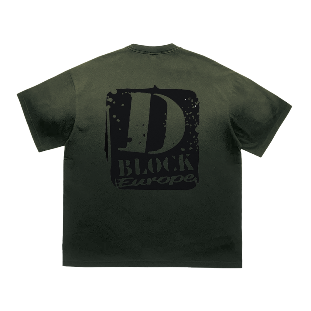 Tiger Stripe Gradient Washed T-Shirt