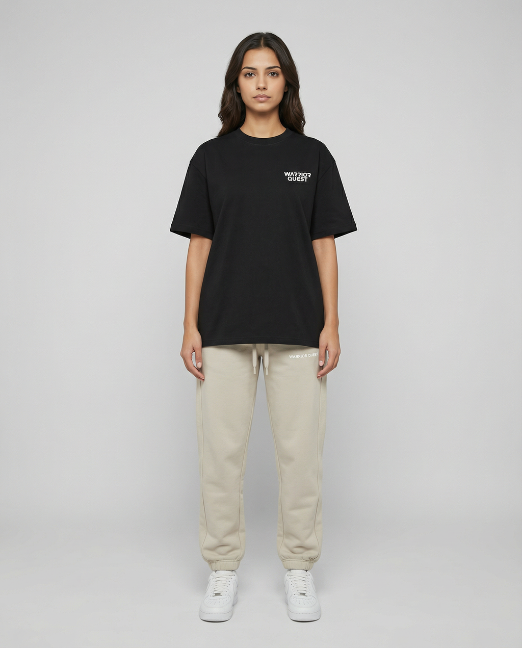 Women’s Regular-Fit Drawstring Joggers – Thick Sport & Everyday Activewear