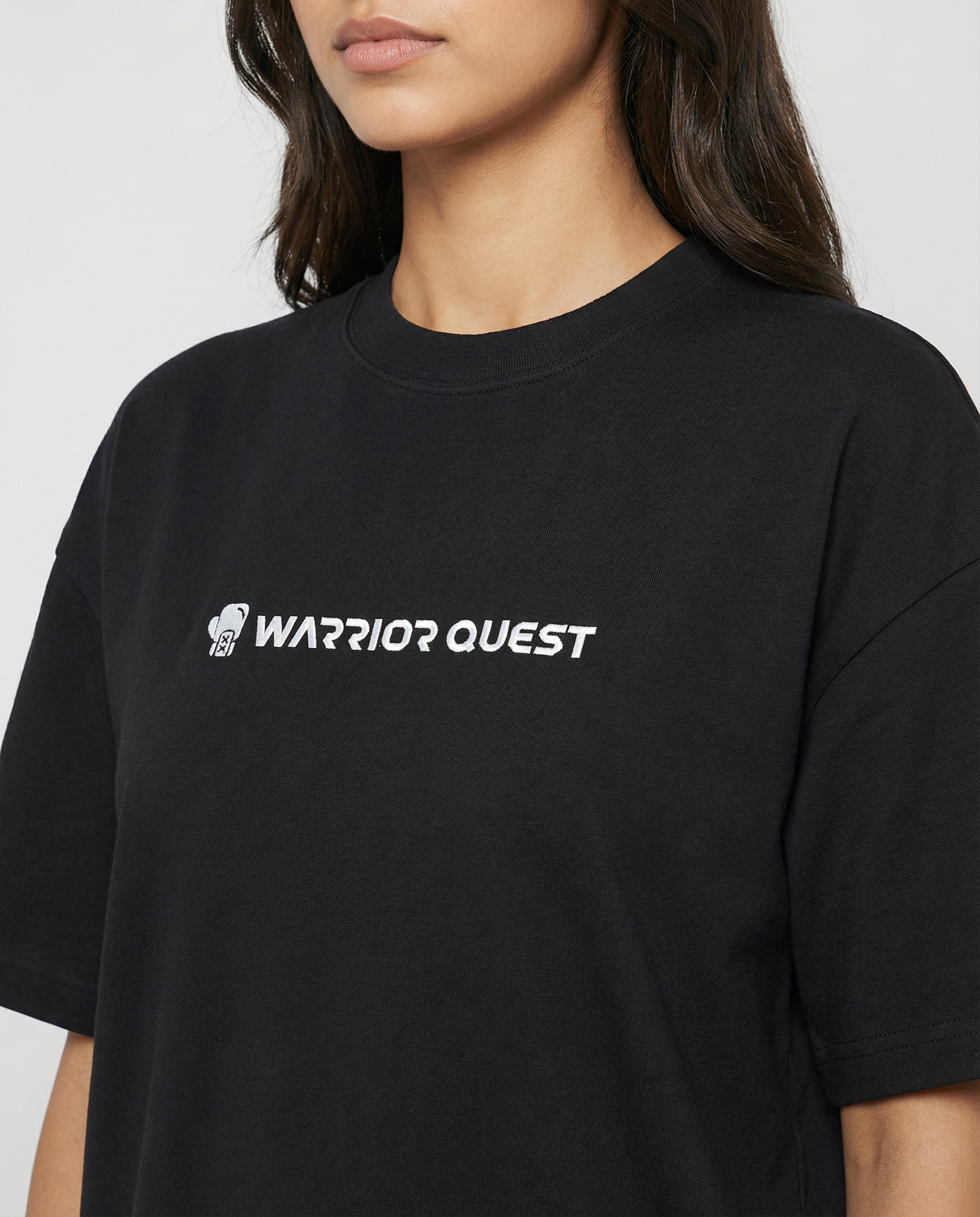 Heavyweight Drop Shoulder T-Shirt – Unisex Oversized Cotton Tee