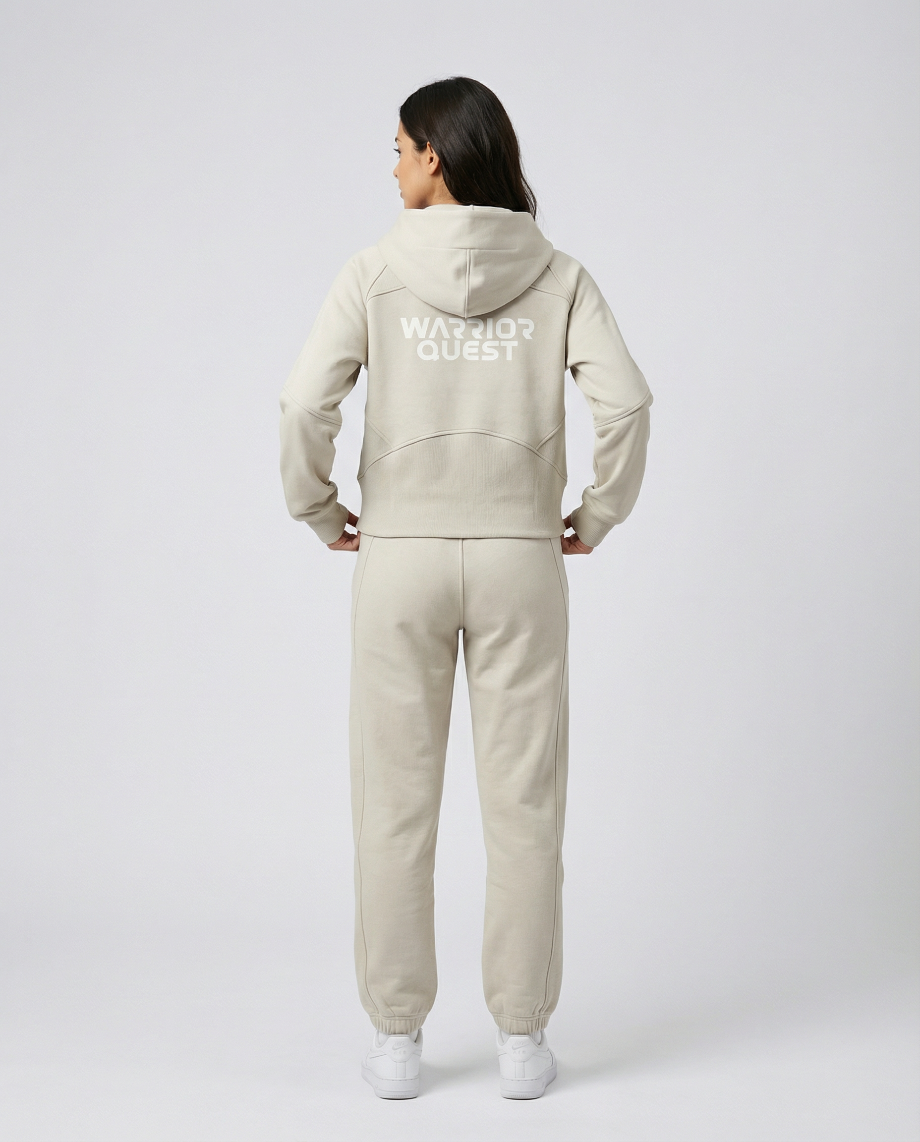 Women’s Regular-Fit Drawstring Joggers – Thick Sport & Everyday Activewear