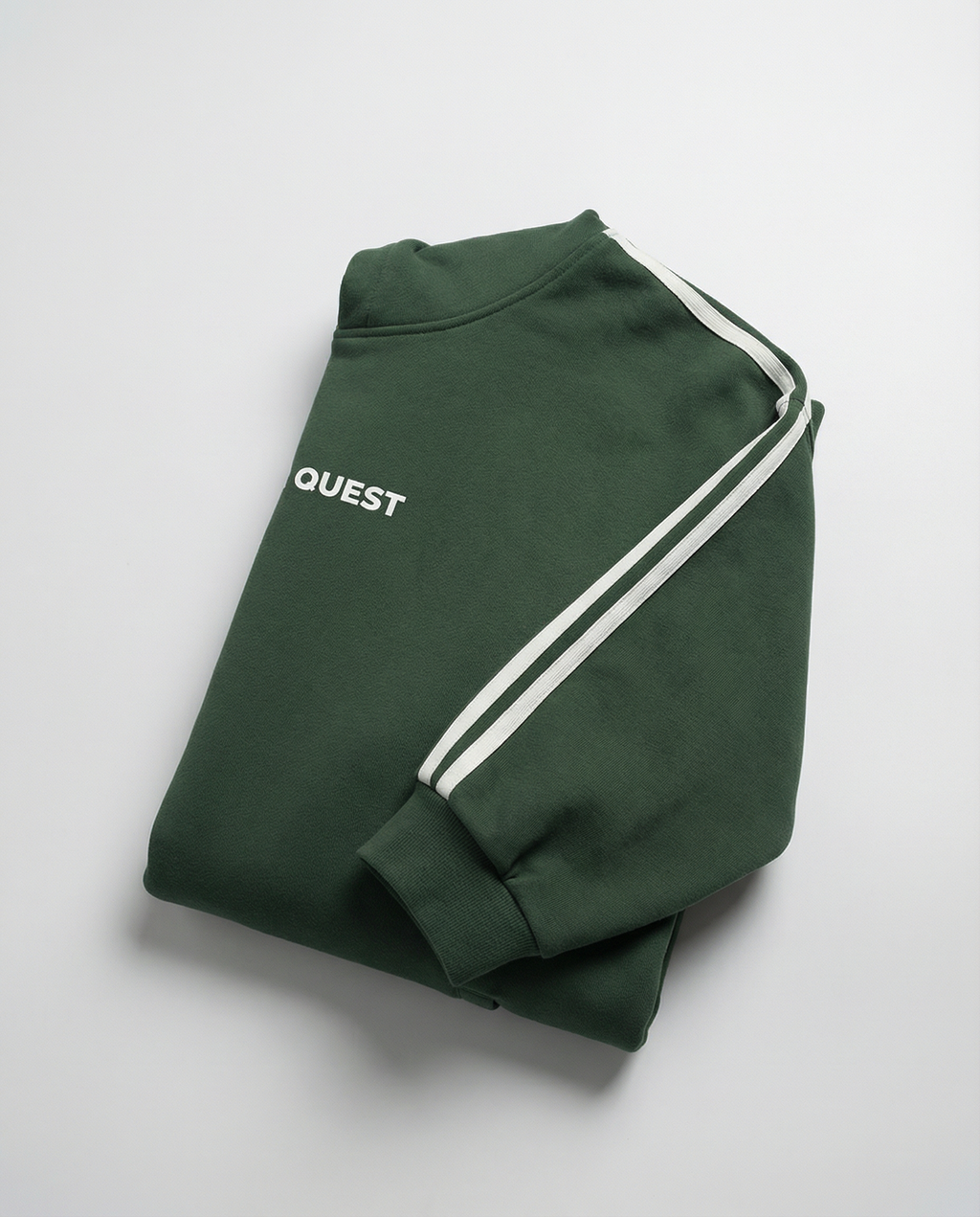 Side Stripe Drop-Shoulder Hoodie