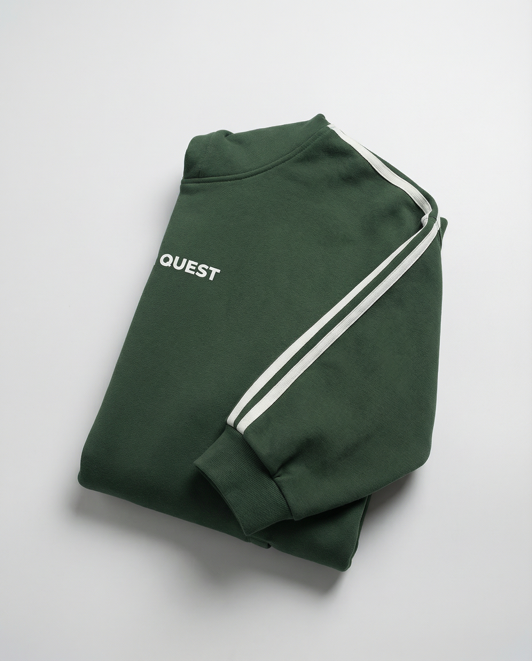 Side Stripe Drop-Shoulder Hoodie