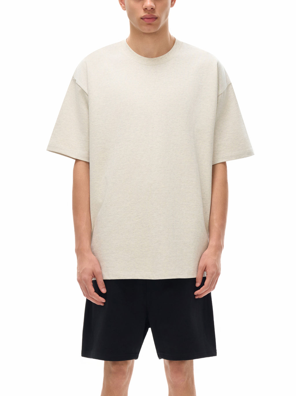 Heavyweight Drop Shoulder T-Shirt – Unisex Oversized Cotton Tee