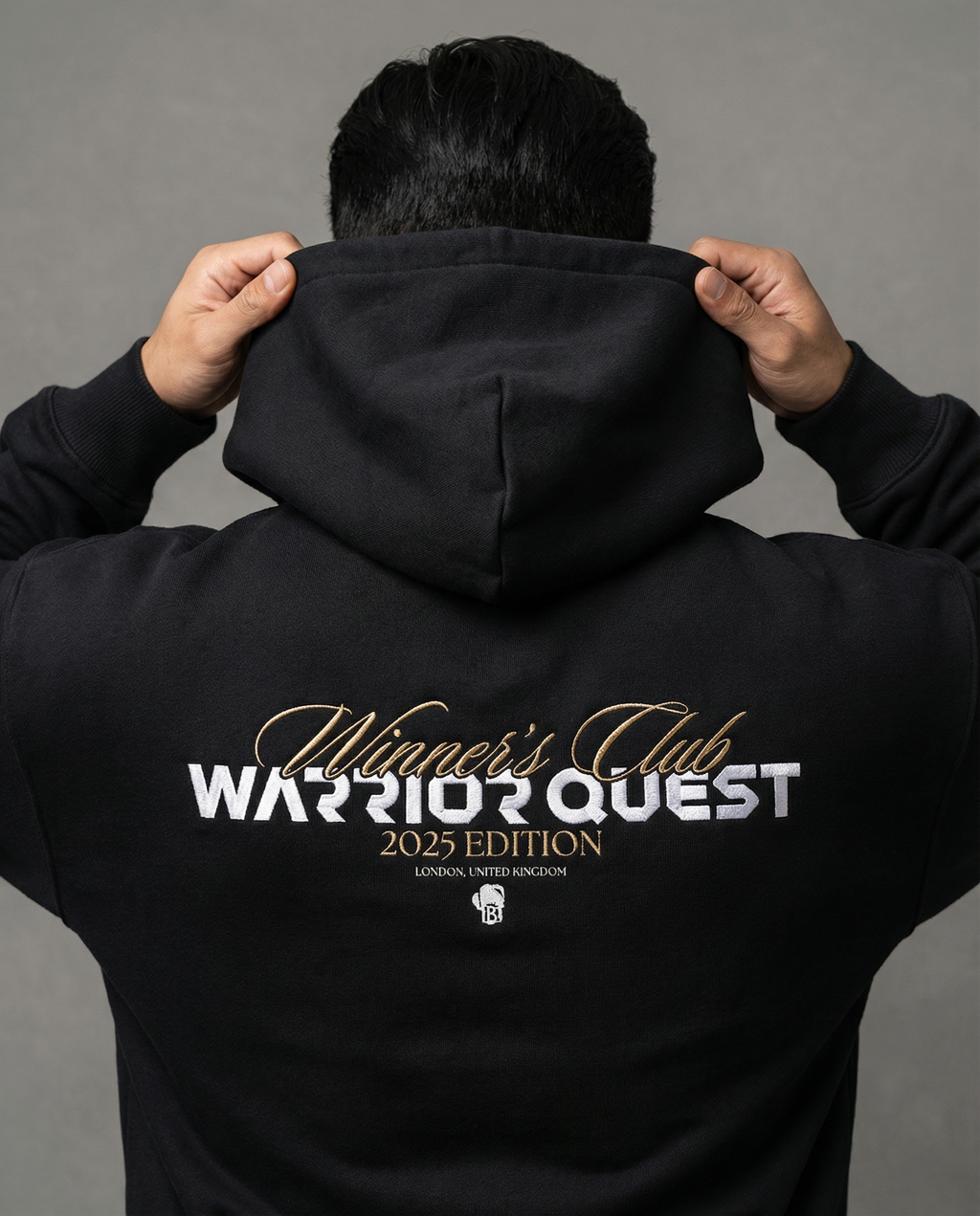 Men’s Fleeced Full-Zip Boxy Hoodie – Thick Cotton Blend Streetwear Hoodie